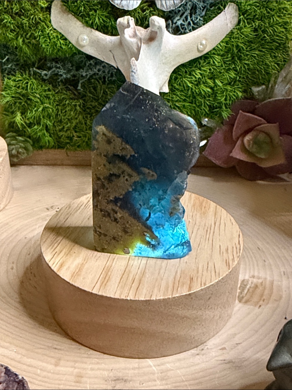 Blue Fluorite with Pyrite